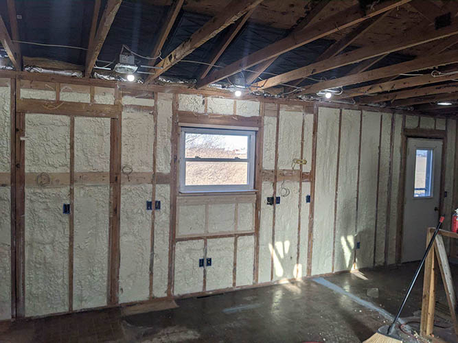 residential spray foam insulation in michigan